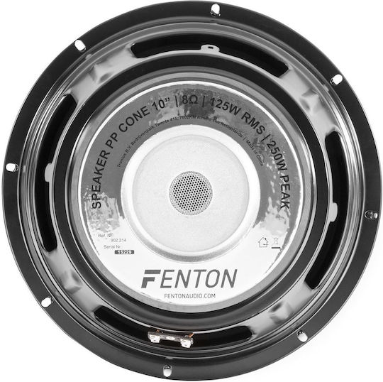 Fenton Woofer Pp Rubber 10" Ανταλλακτικο Μεγαφωνο