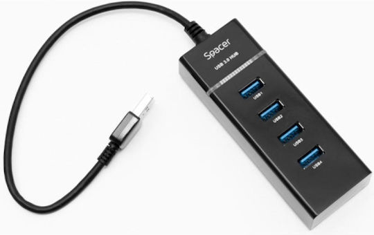 Spacer Hub 4 Porturi USB 3.0 Cu Conectare USB-A