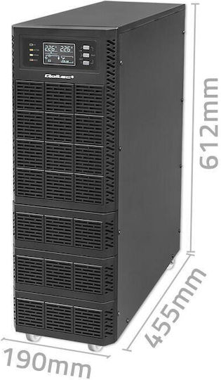 Qoltec UPS On-Line 10000VA 10000W