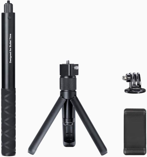 Bullet Time Set Tripod Monopod Adapter Gopro Phone