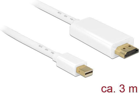 DeLock Kabel Mini-DisplayPort-Stecker - Mini-DisplayPort-Stecker 2m Schwarz (83475)