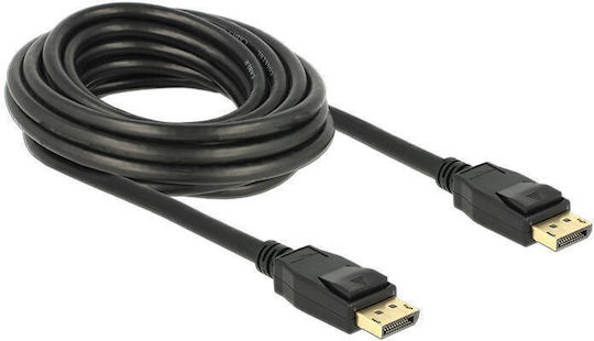DeLock Cable DisplayPort male - DisplayPort male 0.5m Black (85506)