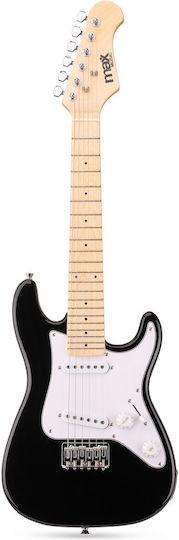 Max Gigkit Junior Electric Guitar Package 1/4 Black