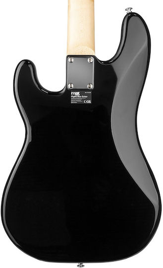 MAX Електрическа Китара Stratocaster Бяла с Калъф