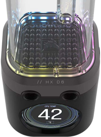 Corsair Pump Combo Reservoir Icue Link Xd6 Rgb Elite Lcd Black Cx-9040015-ww