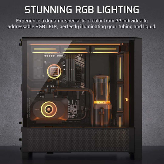 Corsair Pump Combo Reservoir Icue Link Xd6 Rgb Elite Black Cx-9040013-ww