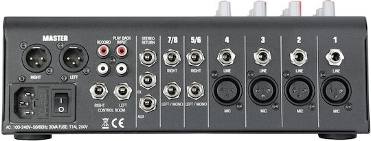 Audiophony MPX8 Αναλογικός Μίκτης 16 Εισόδους XLR