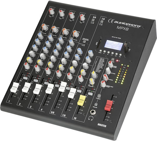 Audiophony MPX8 Αναλογικός Μίκτης 16 Εισόδους XLR