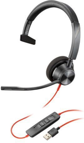 HP Blackwire 3220 On Ear Multimedia Ακουστικά με μικρόφωνο και σύνδεση USB-C