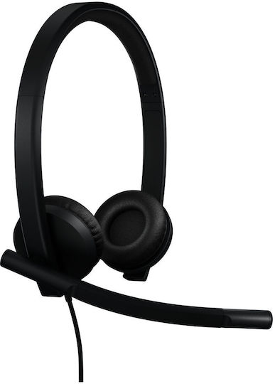 Logitech H570e Stereo MS On Ear Multimedia Ακουστικά με μικρόφωνο και σύνδεση USB-C