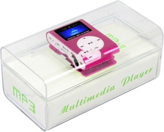 MP3 Player with LCD Screen 1.1" Purple S-MP3-2016M