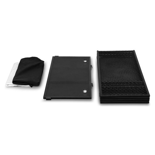Vonyx Dbc105 Foldable DJ Booth System Easy DJ Table 2x Lycra Carry Bag 180.095