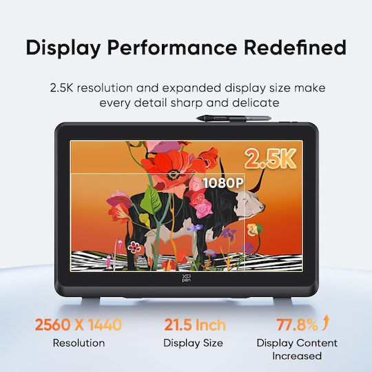 XP-Pen Artist Pro 22 (Gen 2) Γραφίδα Σχεδίασης χωρίς Οθόνη 22"