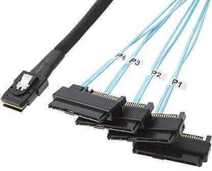 Inter-Tech SAS - SAS Cable 0.65cm Μαύρο (88885237)