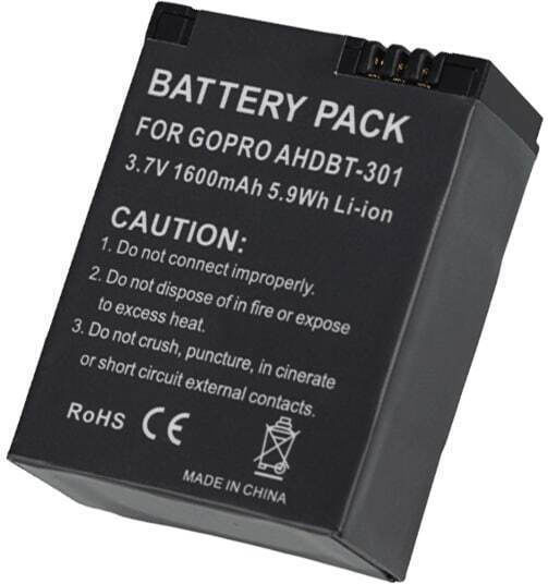 Μπαταρία 1600mAh για GoPro Hero 3 / Hero 3+