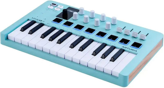 Arturia Minilab 3 Midi-Tastatur Aquamarin Ltd Edition