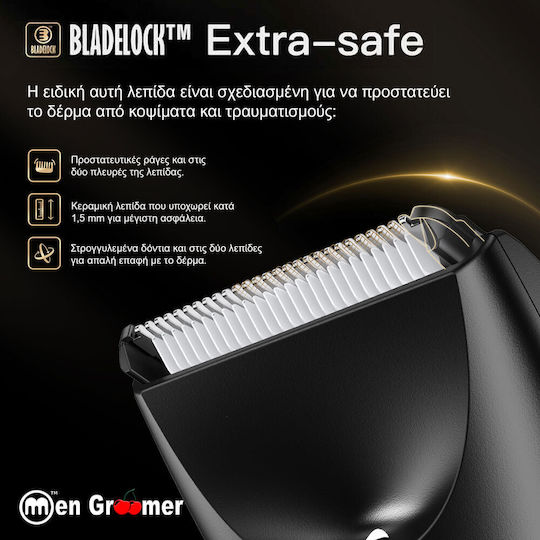 Men Groomer Plus Rotating Electric Shaver Body / Face Rechargeable
