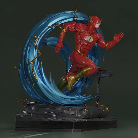 Flash Cosmic Treadmill Figure Dc 3d Model 3d Printed 7 6 Cm 1:24