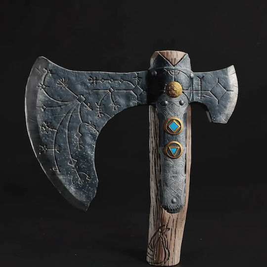 Φιγούρα Cosplay Kratos Leviathan Axe God War Wearable 3d Εκτυπωμένη-20 Cm 1:8