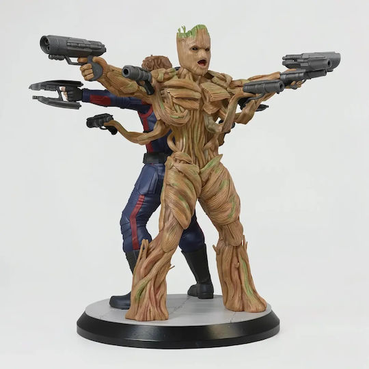 Figure Star Lord Groot From Guardian Galaxy 3D Printed 15.2 Cm 1:12