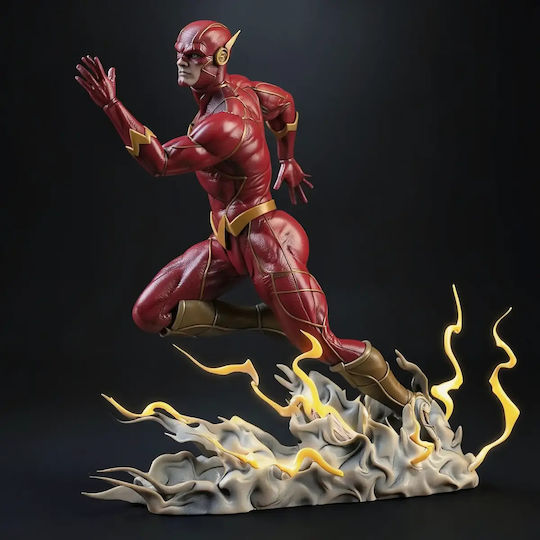 Φιγούρα Flash V2 From Dc 3d Εκτυπωμένη-7 6 Cm 1:24