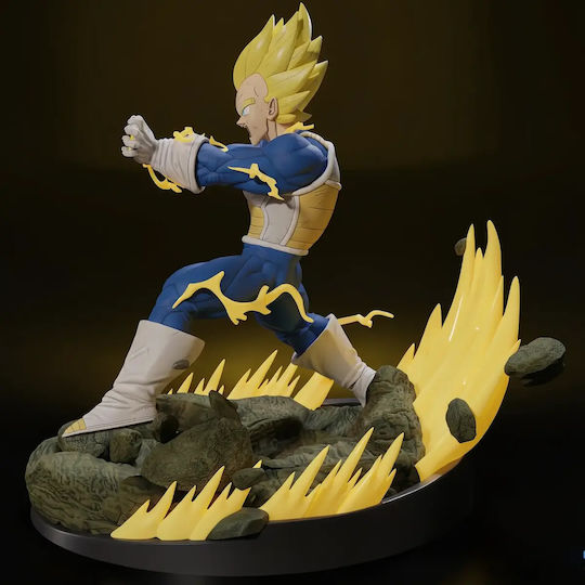 iLovePrints Sammelbare Figuren Vegeta Blau Aus Dragon Ball 3D Gedruckt 7,6 cm 1:24