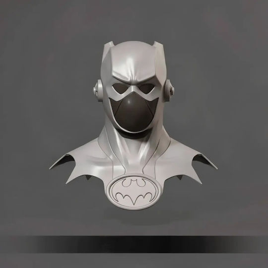 Cosplay Figure Bat Flash Helmet 3D Printed 7 6 Cm 1:24