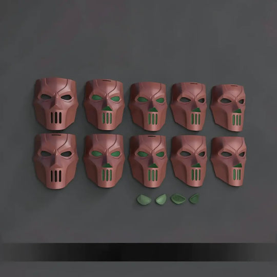 Figure Cosplay Casey Jones Mask Fortnite 3D Printed 30 Cm 1:6