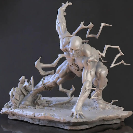 Reverse Flash Figure From DC 3D Printed 7 6 Cm 1:24