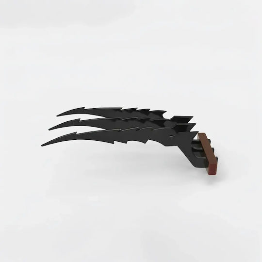 Фигура Cosplay Wolverine Хищник Нокти За Носене 3D Печатана 11 4 См 1:16