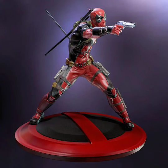 Фигура Deadpool V2 От Marvel 3D Принтирана 7 6 См 1:24