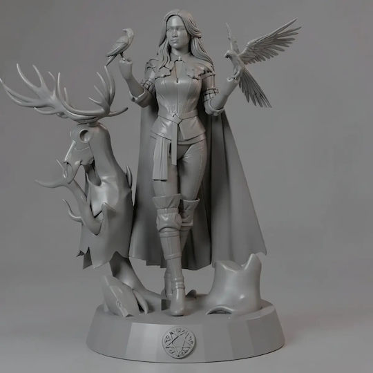 Yennefer V2 Figure From Witcher 3D Printed 15.2 Cm 1:12