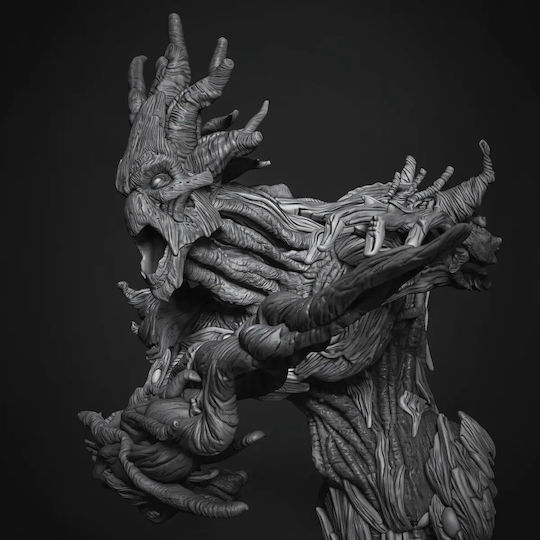 Φιγούρα Groot Comics Bust 3d Εκτυπωμένη-43 Cm 1:4