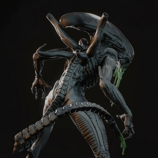 Figurină Xenomorph Alien 380mm 3D Tipărită 15 2 Cm 1:12