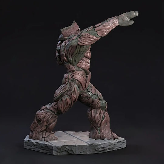 Figure Swole Groot Guardian Galaxy 3D Printing Figurine 3D Printed 30 Cm 1:6