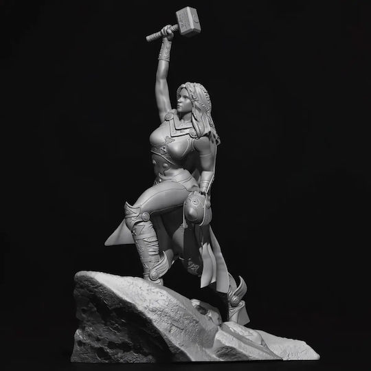 Φιγούρα Lady Thor Jane Foster 3d Model V2 3d Εκτυπωμένη-30 Cm 1:6
