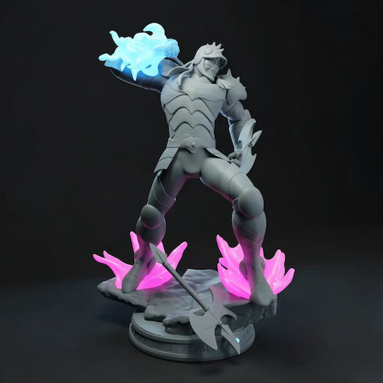 Figurină Phecda Gamma Thor Din Saint Seiya 3D Tipărită 7 6 Cm 1:24