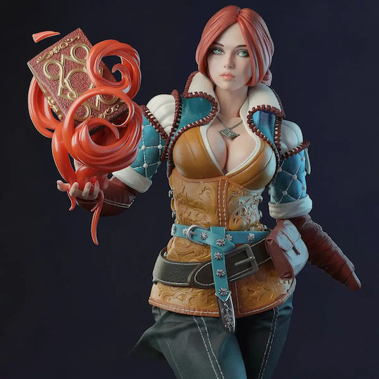Фигура Triss Merigold Правостояща От Вещиците 3D Печатана 11 4 См 1:16