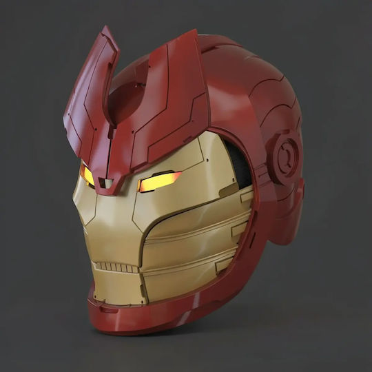 Φιγούρα Cosplay Thor Buster Helmet Iron Man 3d Εκτυπωμένη-11 4 Cm 1:16
