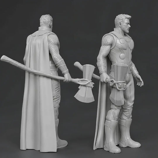 Φιγούρα Thor Infinity War 3d Εκτυπωμένη-30 Cm 1:6