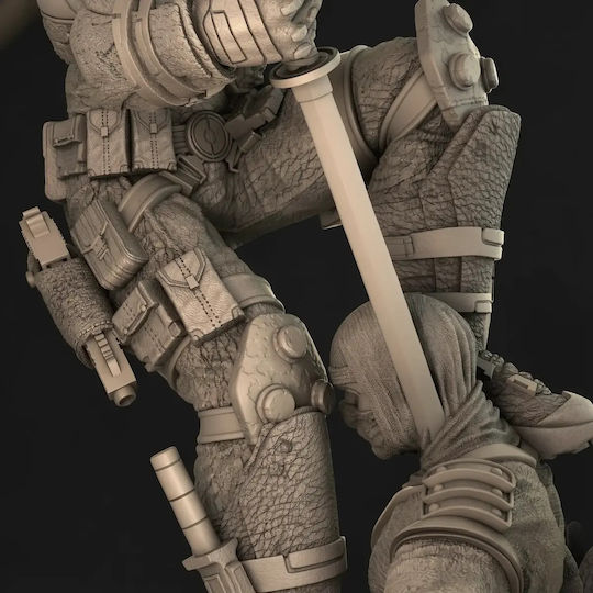 Φιγούρα Deadpool From Marvel 3d Εκτυπωμένη-11 4 Cm 1:16