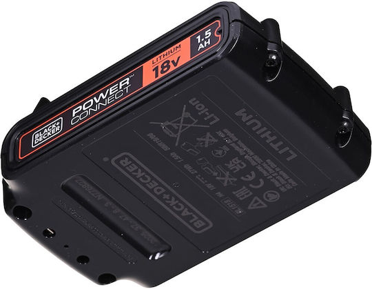 Black & Decker Werkzeugbatterie Lithium 18V mit Kapazität 2Ah