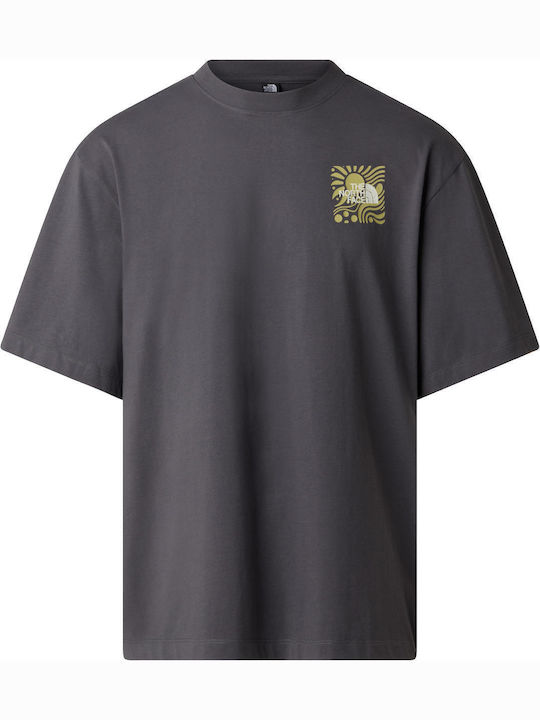 Short Sleeve Blouse Anthracite Grey