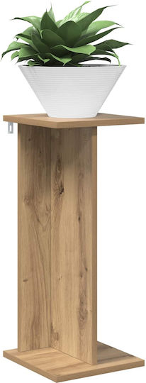 vidaXL Дървени Зелен Цветарници 25x25.5x60.5см 2бр