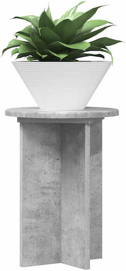 vidaXL Дървени Цветарници Сиви 29.5x29.5x40см 2бр