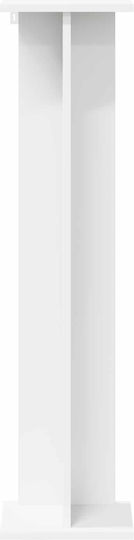 vidaXL Wooden White Plant Tower 25x25.5x100.5cm