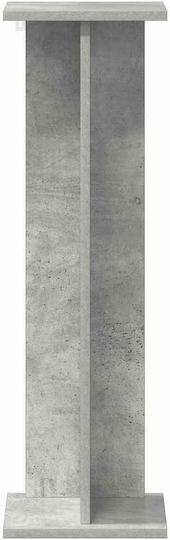 vidaXL Turn De Plante Din Lemn Gri 25x25.5x80.5 cm