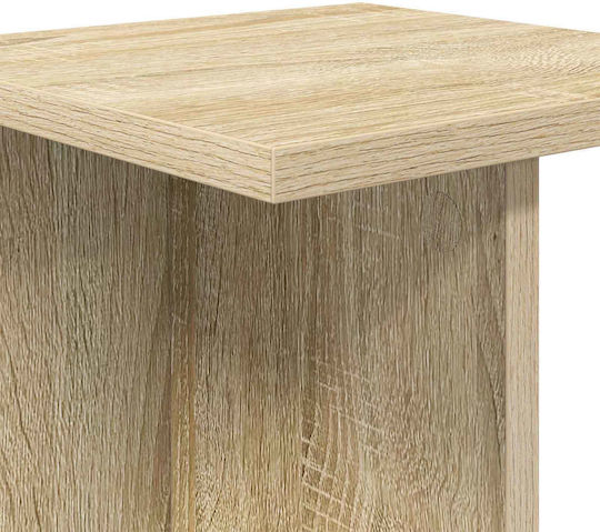 vidaXL Turn De Plante Din Lemn Verde 25x25.5x80.5 cm