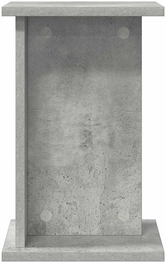 vidaXL Holz Pflanzenturm Grau 25x25,5x40,5cm 2 Stück
