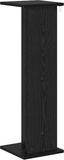 vidaXL Дървени Черни Цветарници 25x25.5x80.5см 2 броя